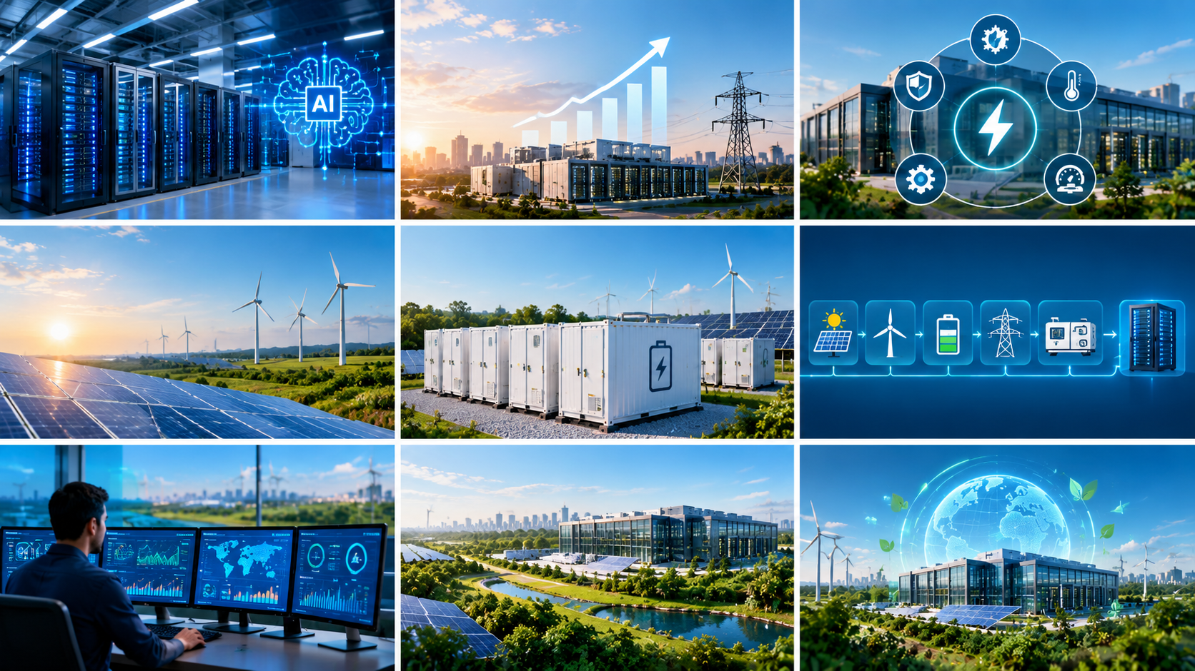 Jakson GroupAI data centre with renewable energy and BESS