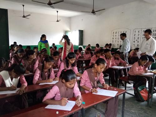 Hindi Diwas Celebration in Government School - 2017