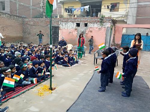 Republic Day Celebration in Schools - January 2018